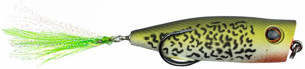 Fishing Topwater Popper Lure - 3/8 oz Snag Proof Zoo Pop Variety Pack