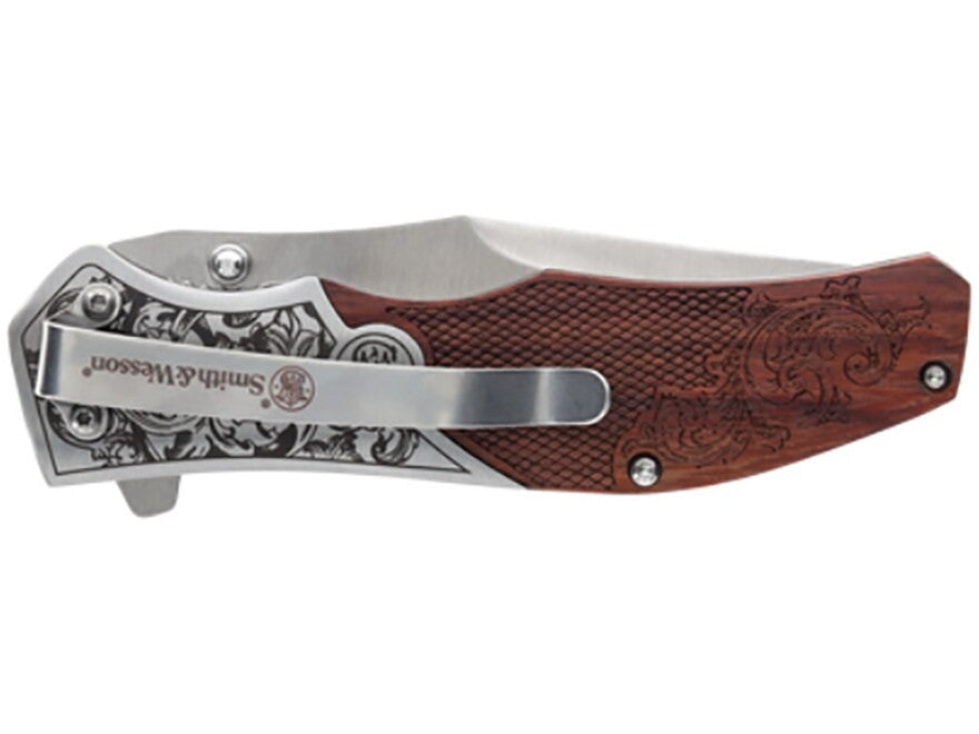 Assisted Opening Pocket Knife 3.25 Drop Point Blade 8Cr13MoV Steadfast