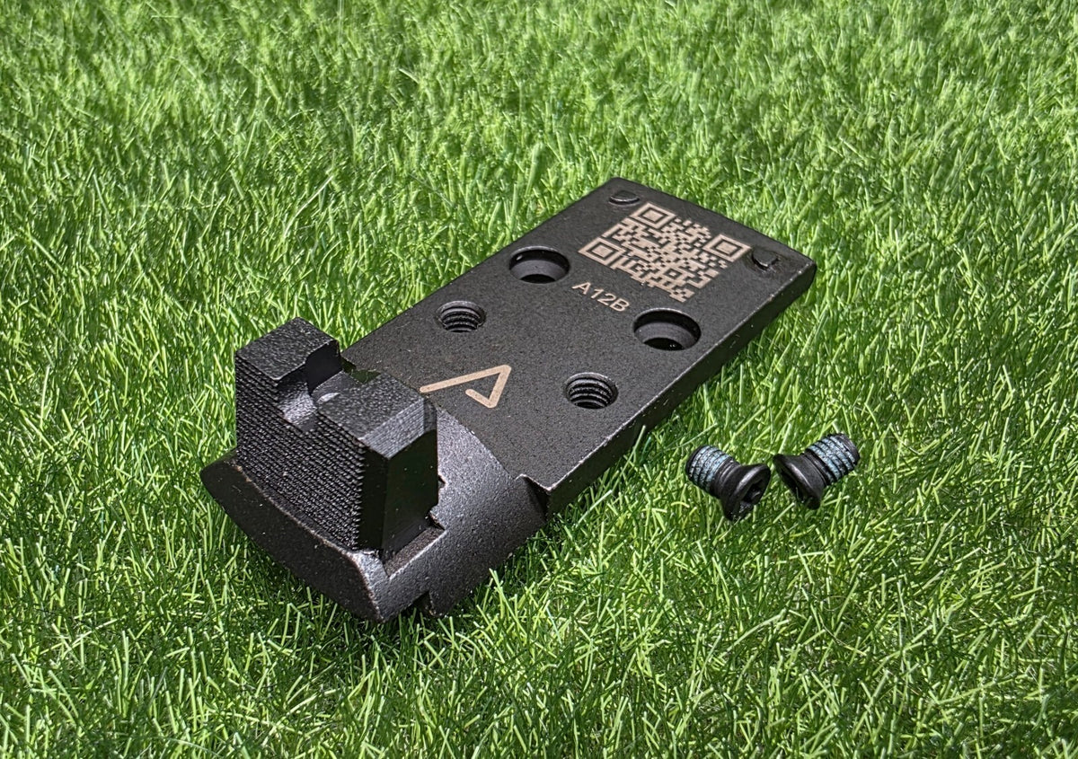 Optic Plate for 1911 DS Handgun with Agency AOS System - Holosun & Shield RMSc Compatible