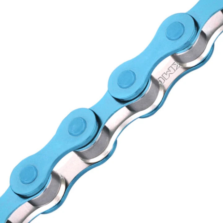 KMC Single Speed Bicycle Chain 1/2x1/8 Inch 112 Links BMX & Track Use