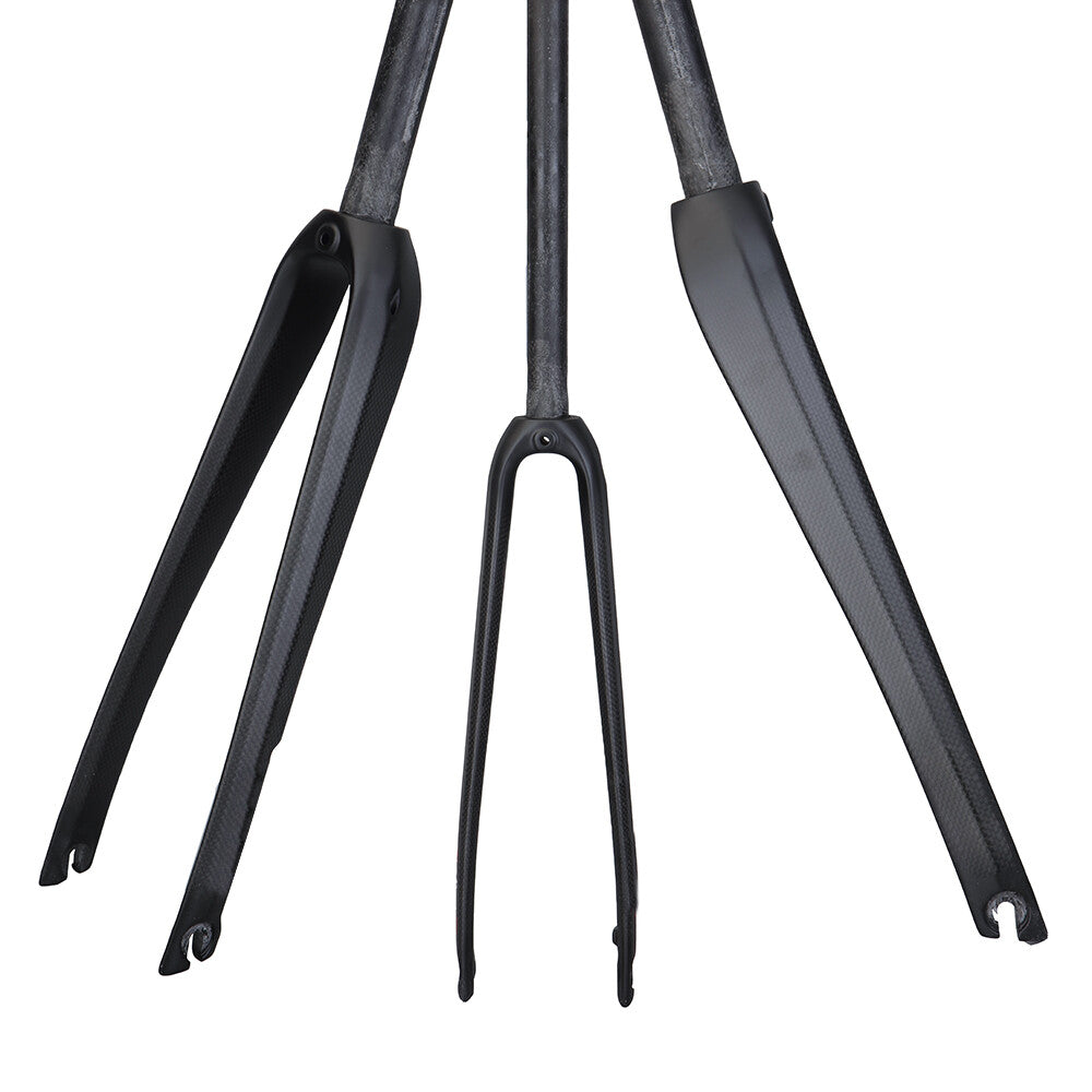 700C Carbon Road & Gravel Bike Fork - Lightweight Disc Brake Compatible