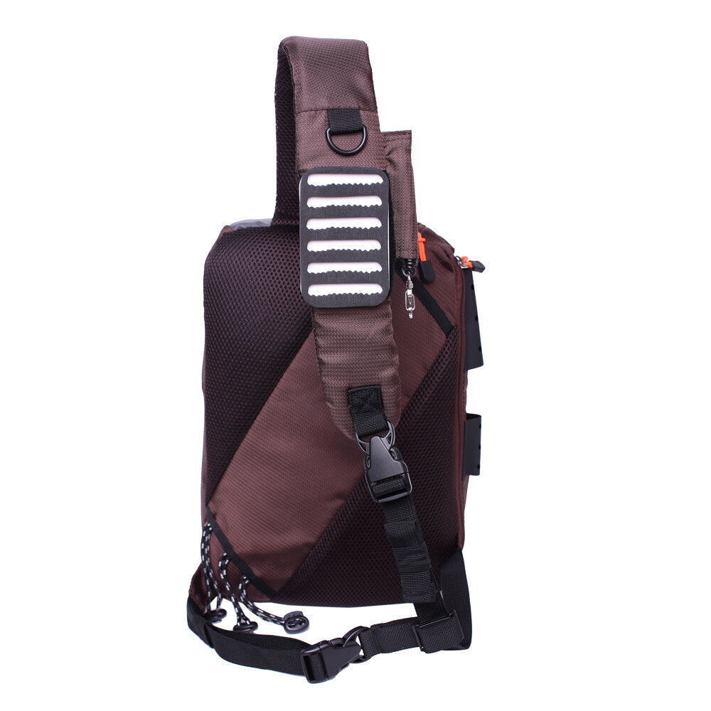 Fishing Tackle Backpack with Multiple Storage Compartments and Adjustable Shoulder Strap
