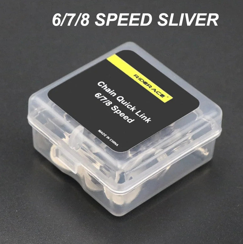 Multi-Speed Bicycle Chain Quick Links Set for MTB & Road Bikes
