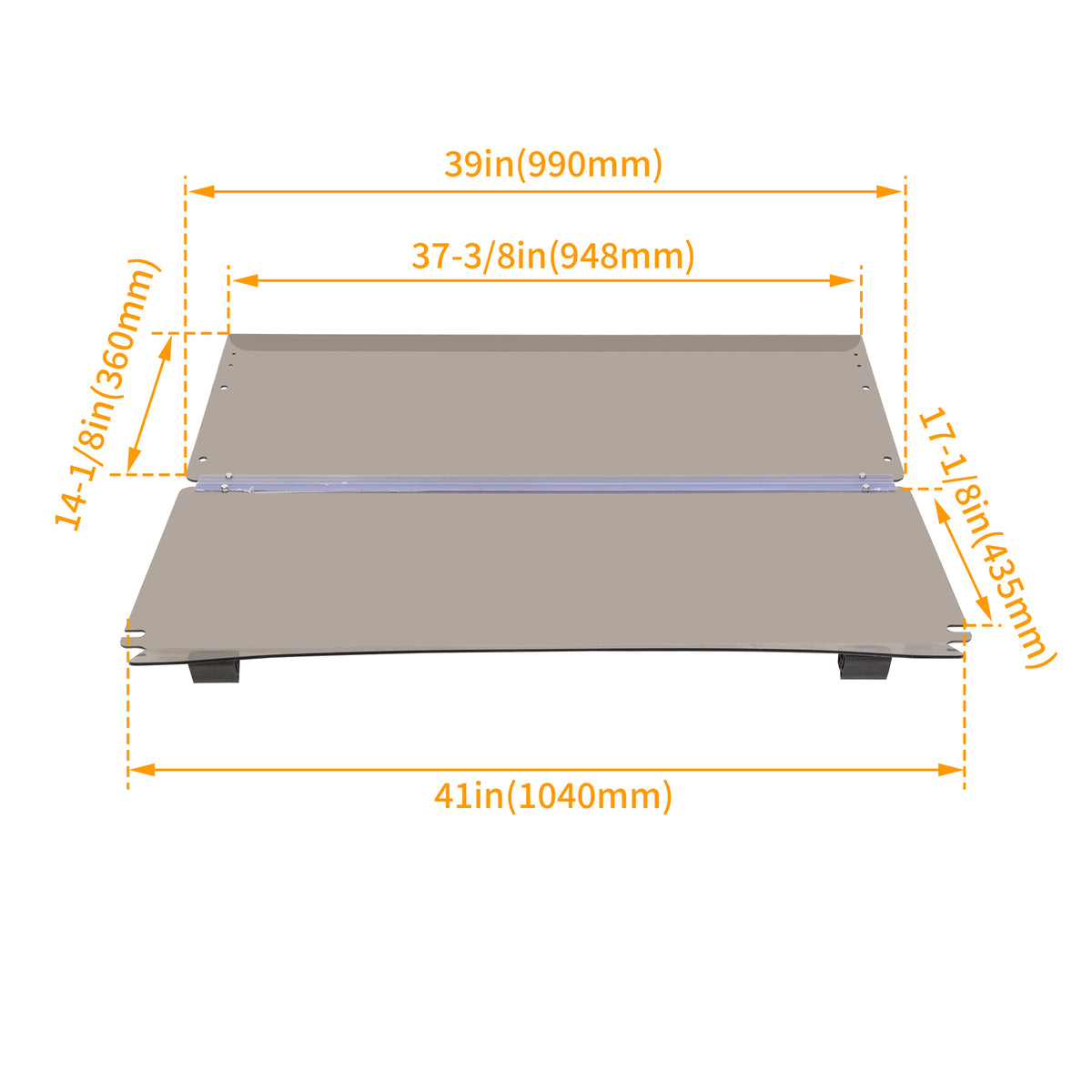 Golf Cart Folding Tinted Windshield for EZGO TXT & Medalist 1994-2014