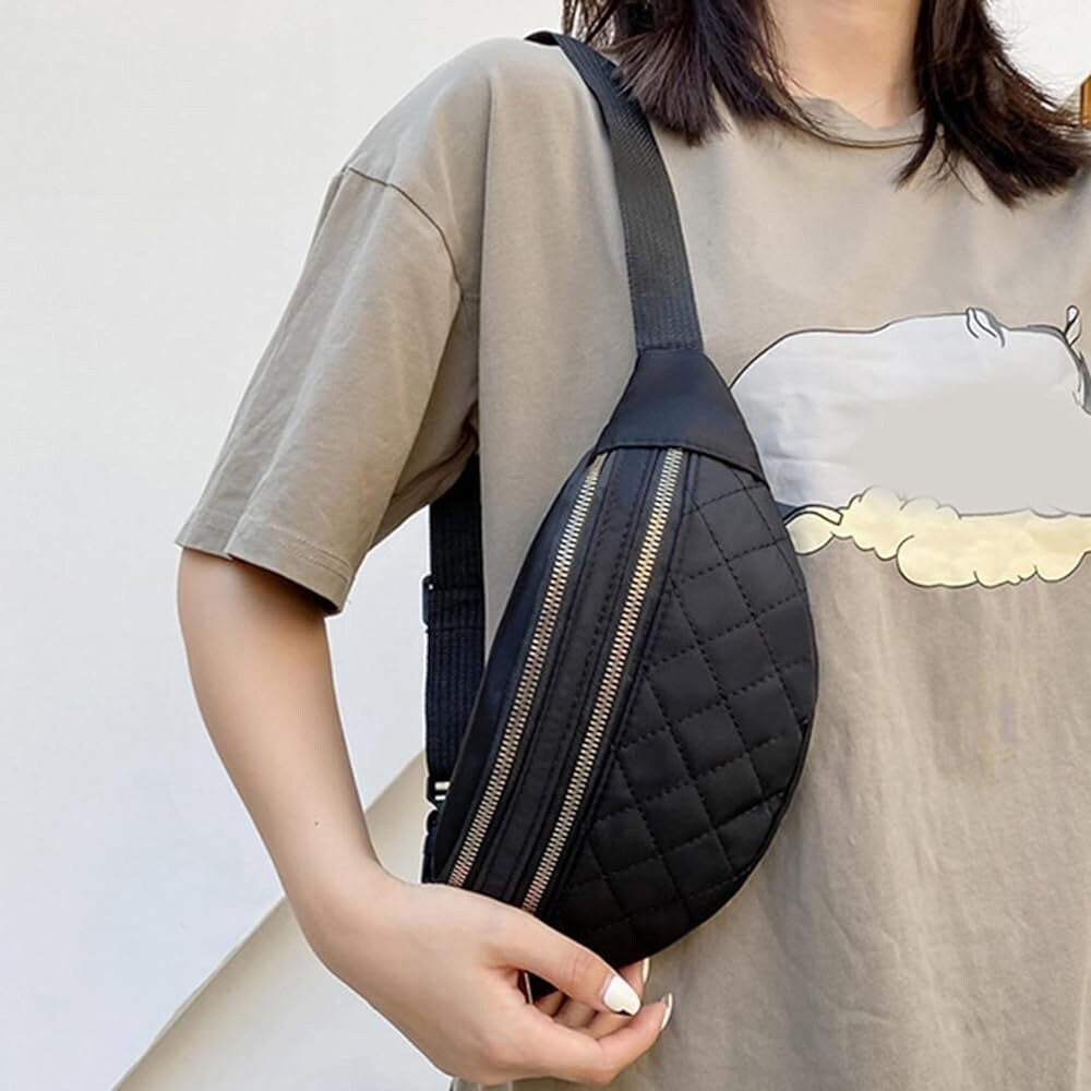 Adjustable Unisex Fanny Pack Waist Bag for Travel & Outdoor Activities