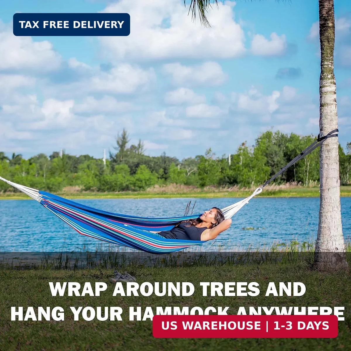 Multi-Loop Hammock Suspension System with S Hooks - Adjustable, Heavy Duty, 2 Straps