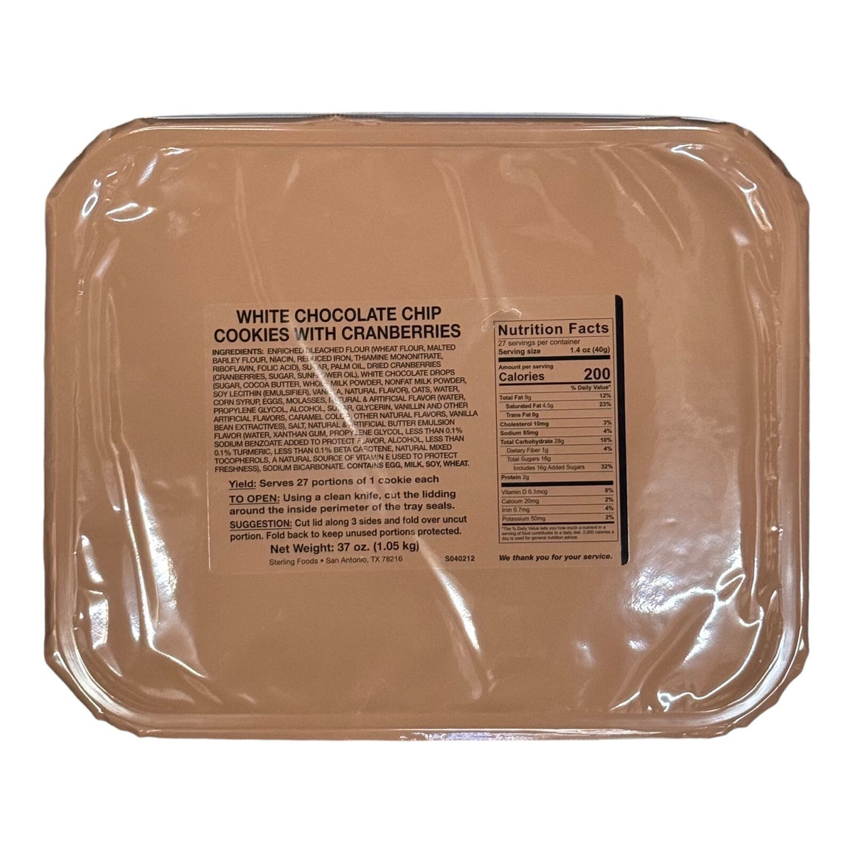 Military Surplus MRE Tray Packs - Variety of Flavors, Large Group Rations