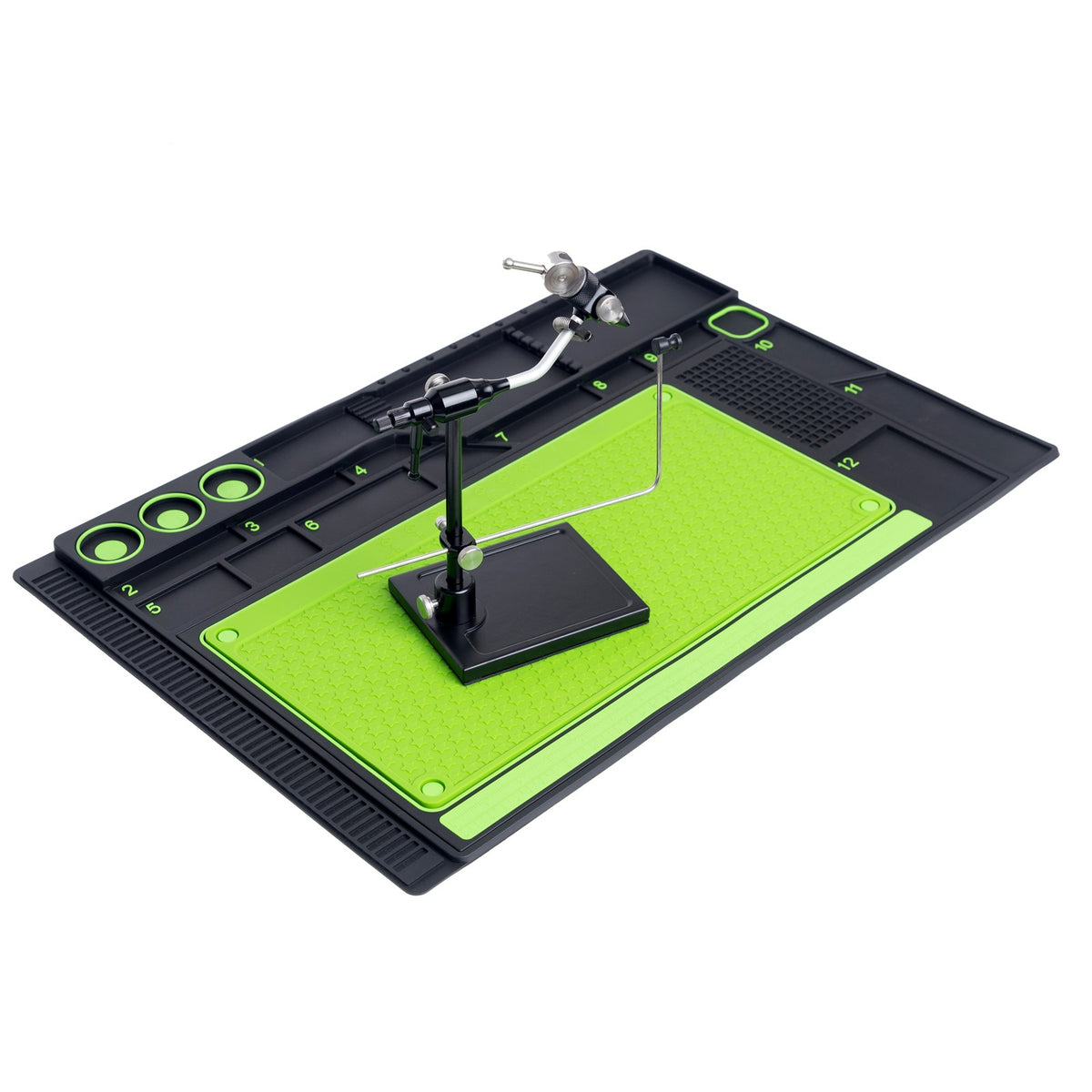 Fly Tying Mat for Fishing Flies - Material Organizer and Tyer Accessory