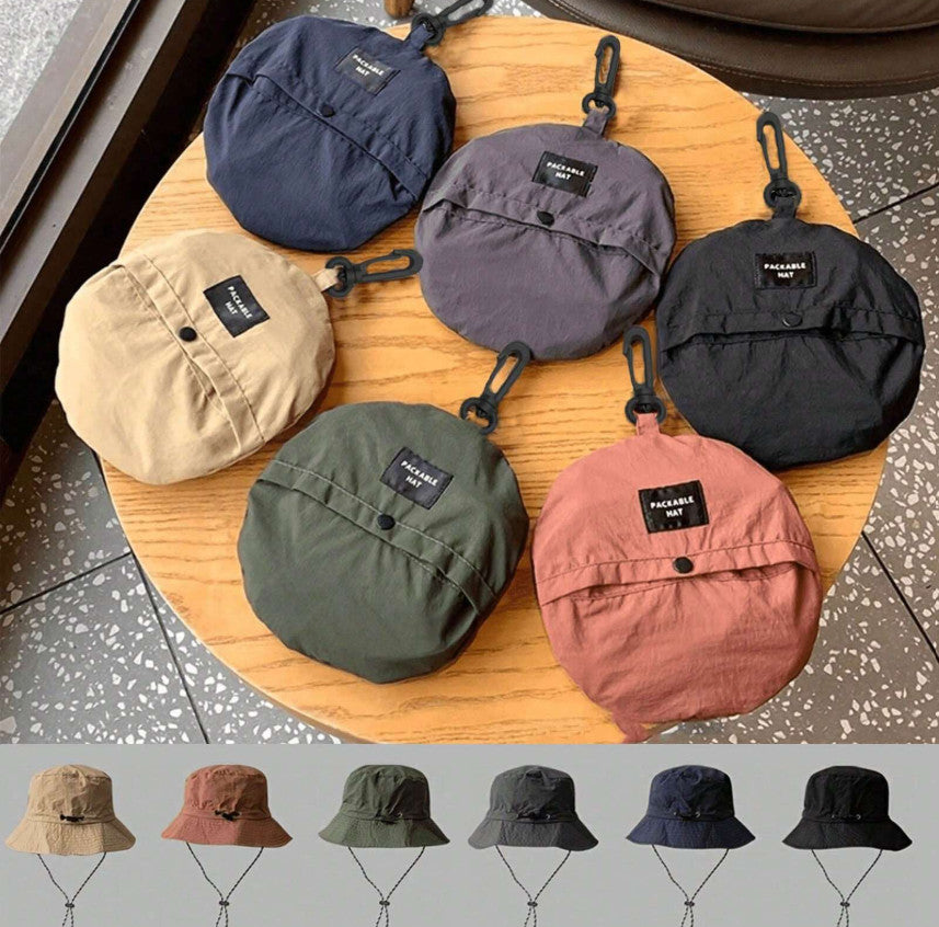 Waterproof Quick-Dry Bucket Hat for Outdoor Activities Hiking Camping
