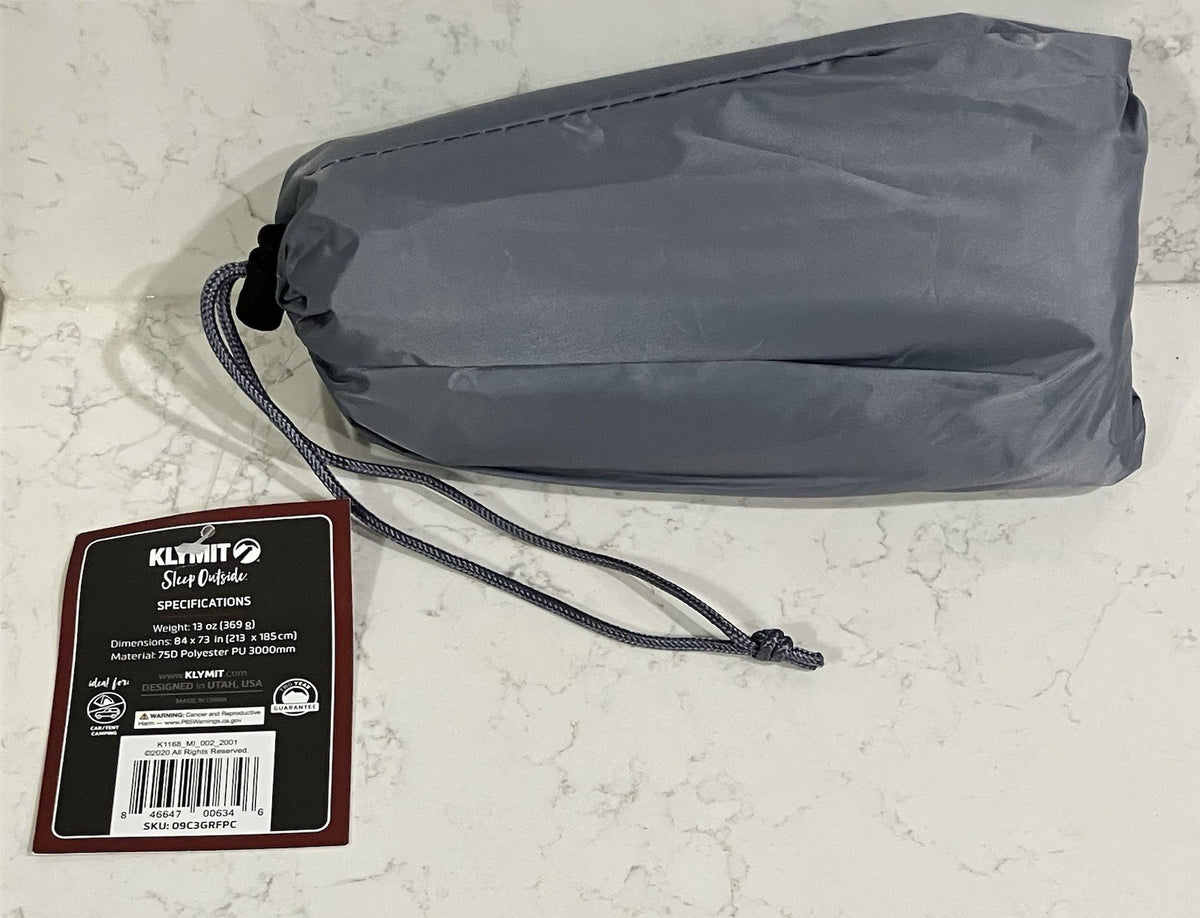 3-Person Tent Footprint Tarp 84x73 Inch Waterproof Camping Accessory