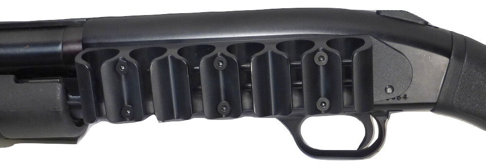 Remington Shotgun Shell Carrier Aluminum Polymer Side Saddle - Fits 870 & 1100