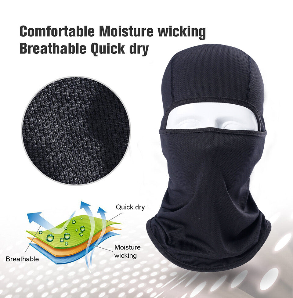 Tactical Balaclava Face Mask UV Sun Protection for Cycling Ski Motorcycle