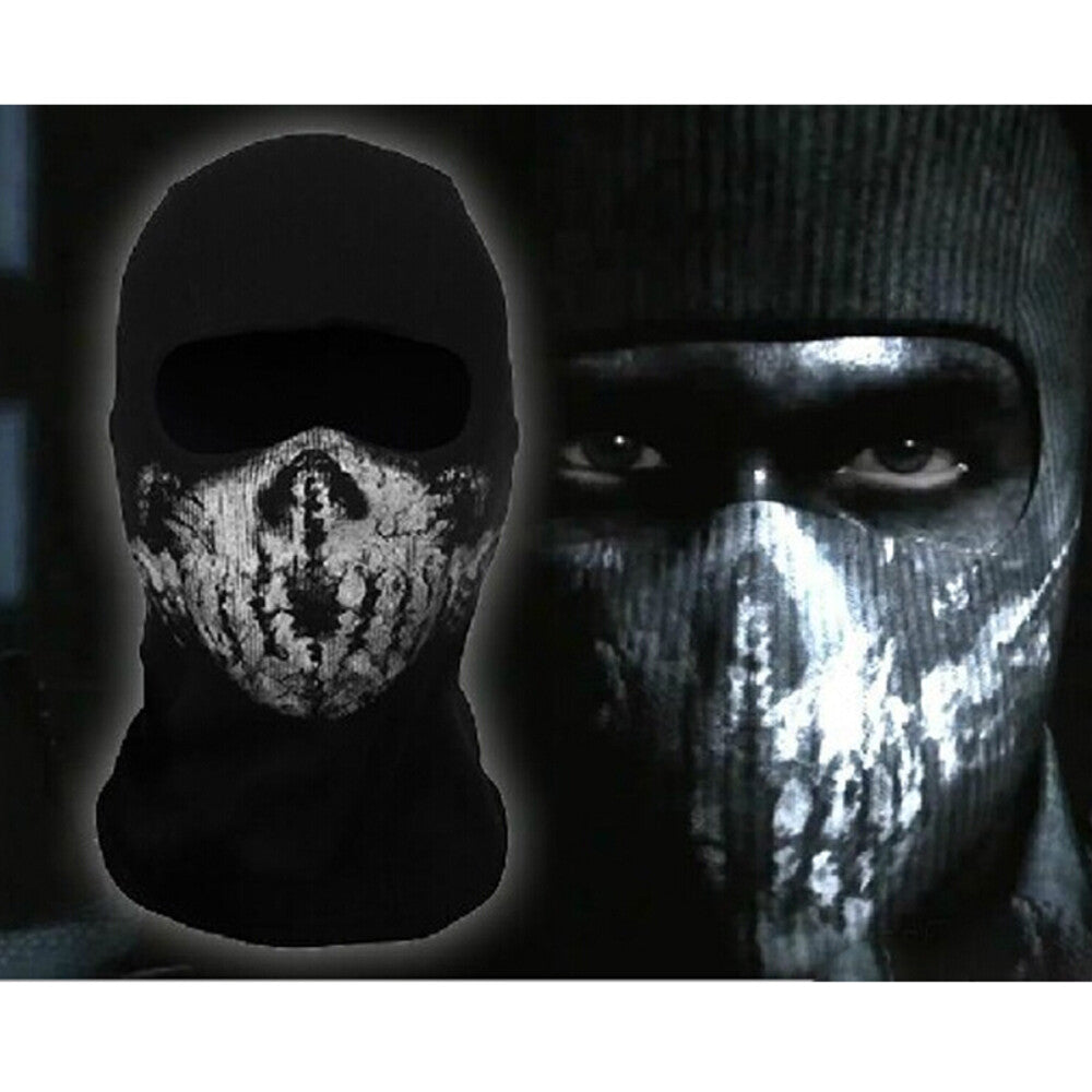 Full Face Mask for Skiing, Cycling & Outdoor Activities - Warm Fleece Skull Mask