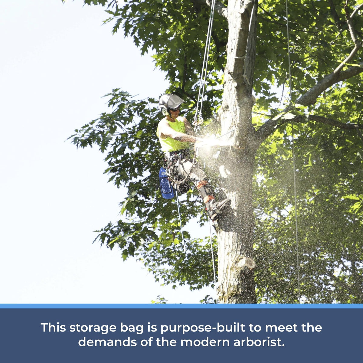 Climbing Rope Storage Bag 200 ft Waterproof Arbor Rope Bag for Outdoor Adventures