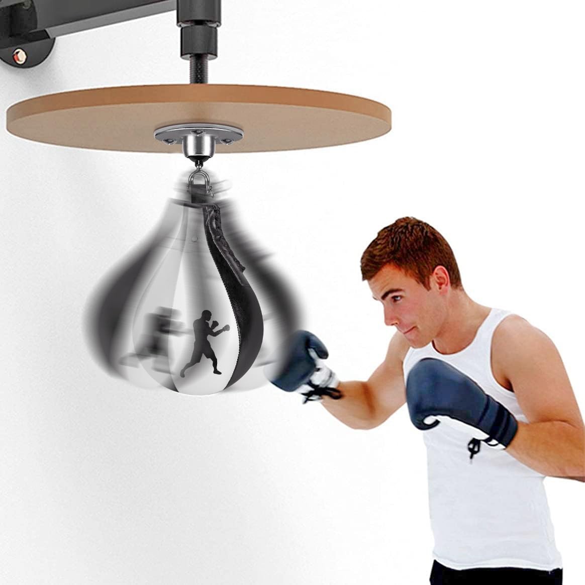 Stainless Steel Speed Bag Swivel Mount for Boxing & Martial Arts Training