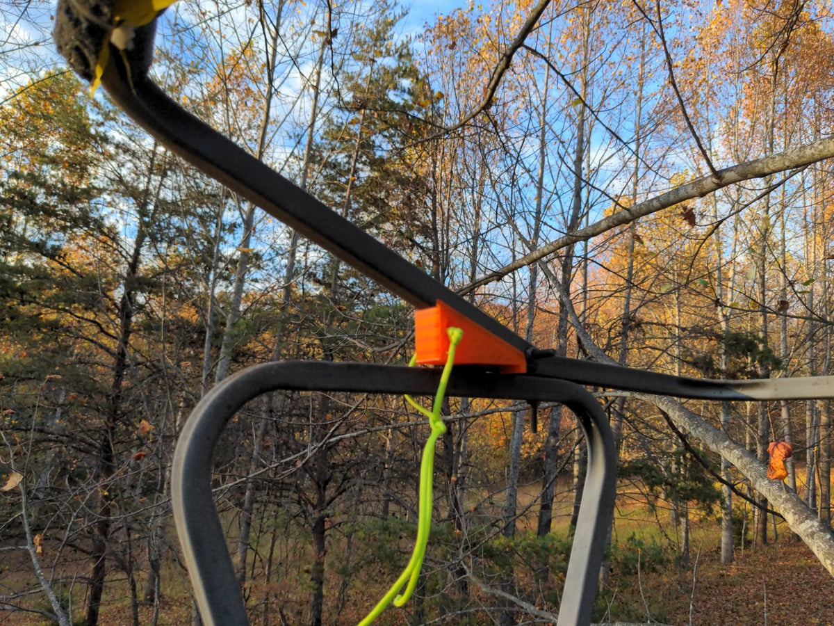 Tree Stand Shooting Rail Elevation Wedge Pair - Adjustable Rifle Rest, Made in USA