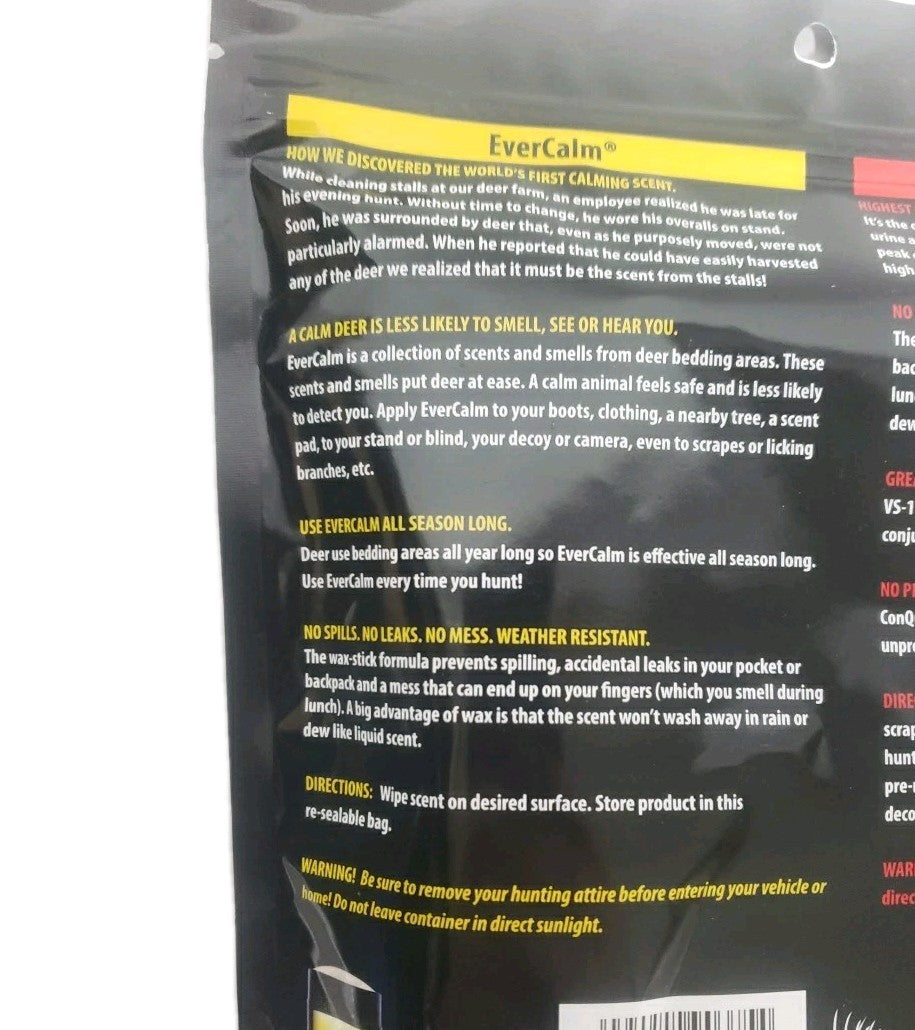 Deer Scent Package with Estrus Urine & Calm Attractants - Hunting Accessories
