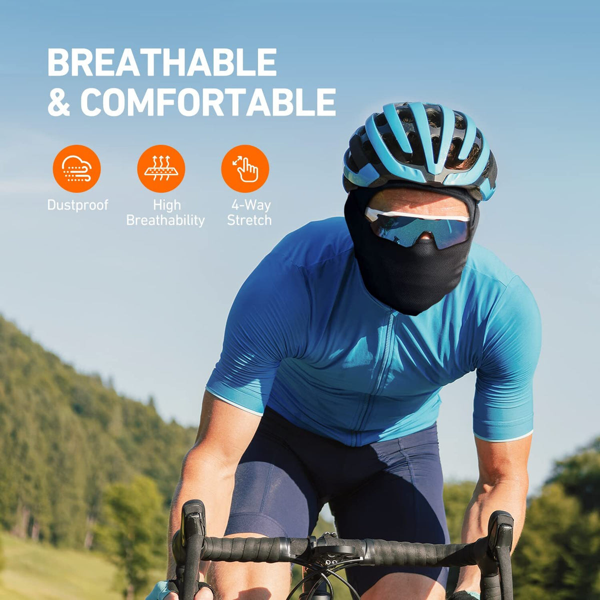 Full Face Mask UV Protection Balaclava for Ski Snowboard Outdoor Sports Men Women