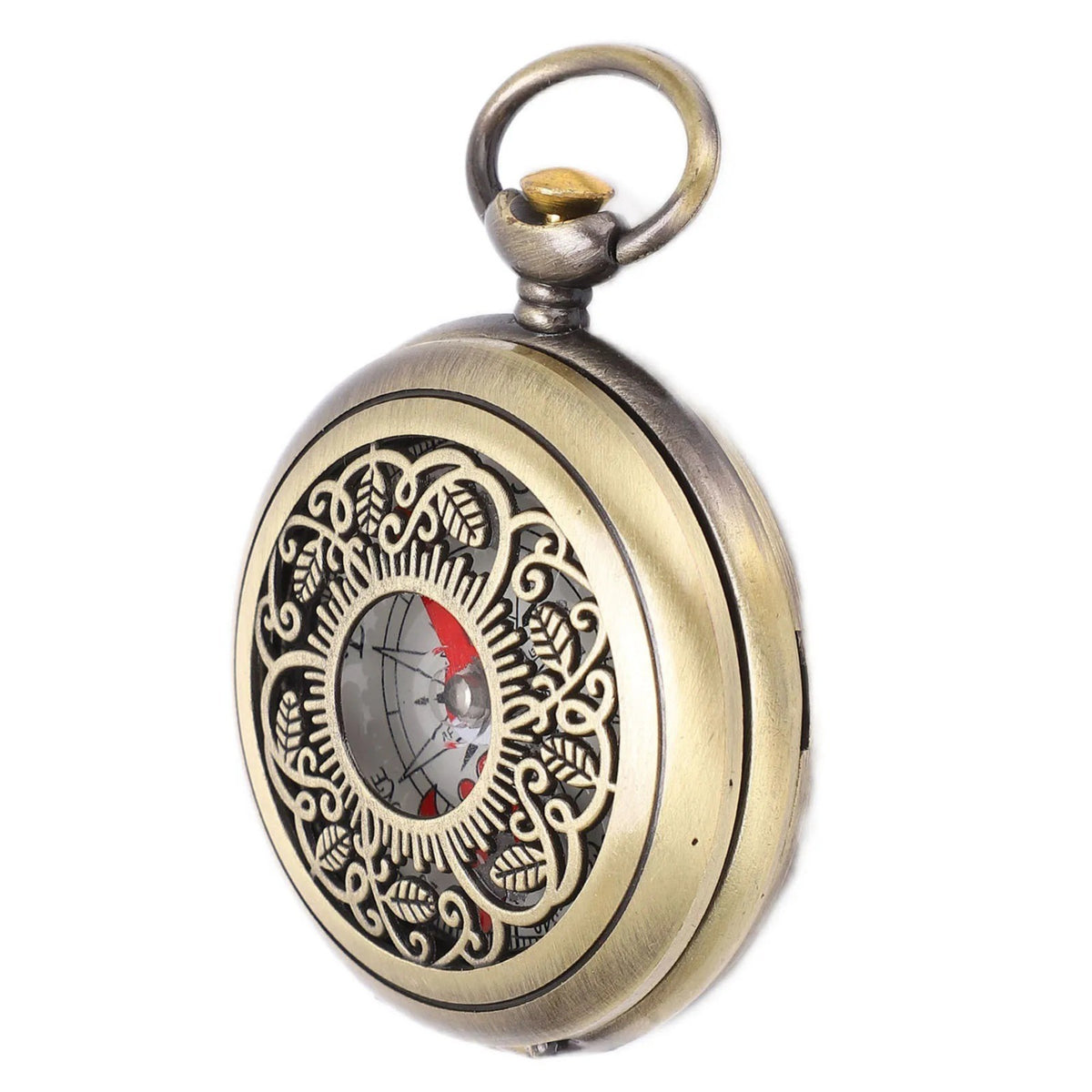 Portable Brass Navigational Compass Waterproof Camping Hiking Tool