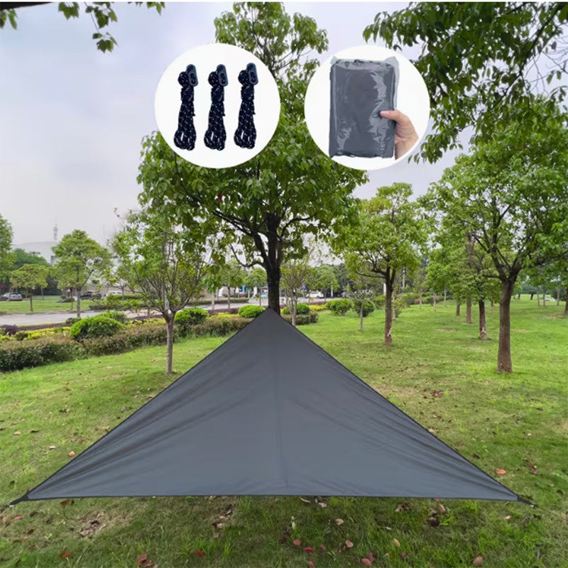 Waterproof Camping Tarp Shelter Rain Fly 10x10 ft for Outdoor Use