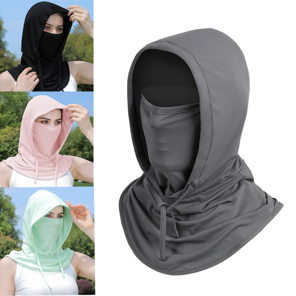 Cooling 3-in-1 Face Mask Sun Shield UV Protection Balaclava for Outdoor Sports