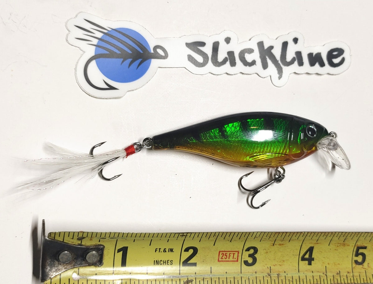 Deep Diving Rattling Crankbait Fishing Lure - 8 Colors, 3.5 Inch, 3/8 oz