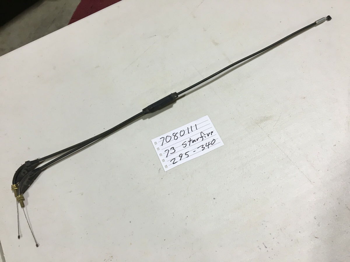 Vintage Polaris 73 TX Starfire Throttle Cable Twin Mikuni 7080111