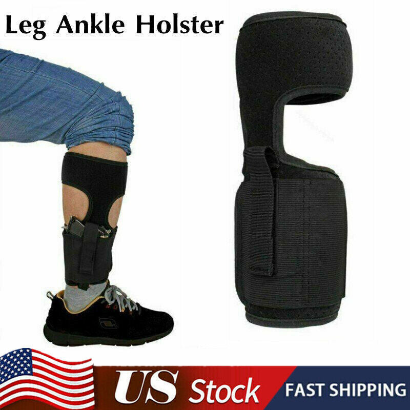 Ankle Holster for Concealed Carry - Universal Fit for 9mm Handguns