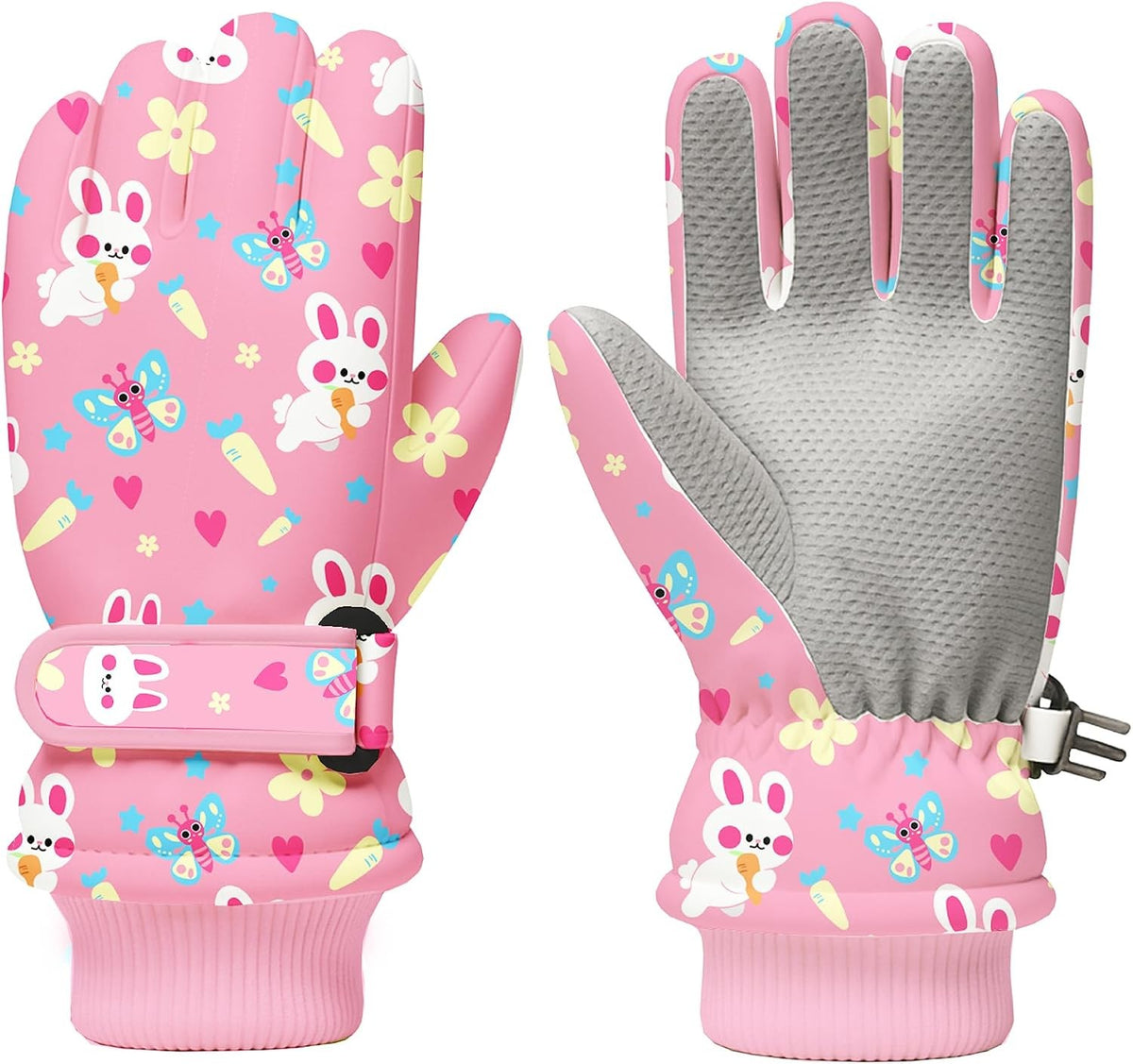 Kids Winter Snow Ski Gloves Waterproof Insulated Outdoor Snowboarding