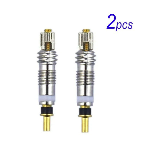 Presta Valve Cores Replacement Set for Bicycle Tubeless Tires - Brass, 2/10/20 pcs