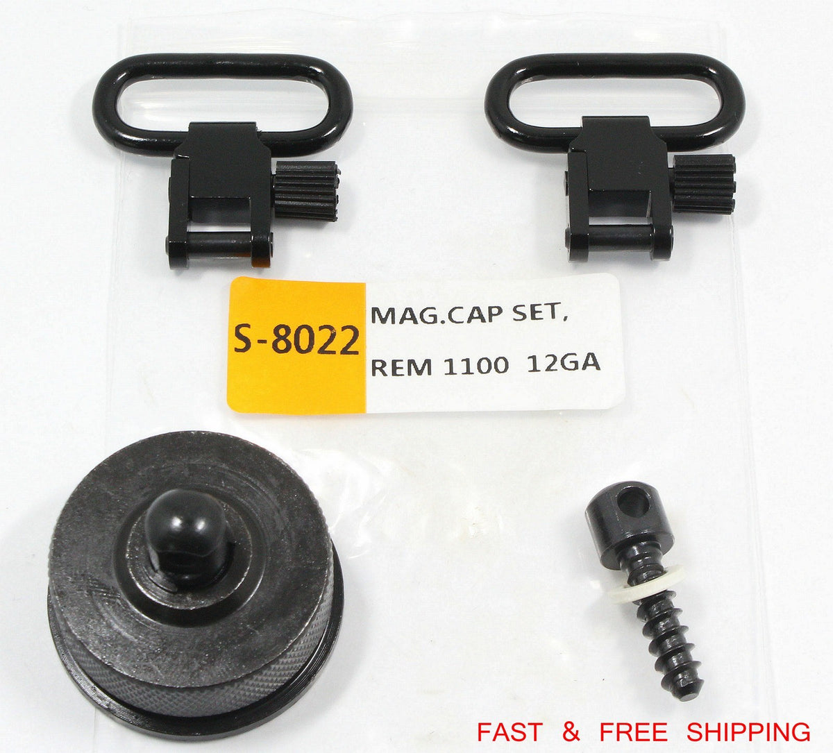 Remington 1100 Shotgun Sling Mount Kit with Magazine Cap & Swivels 12 Gauge