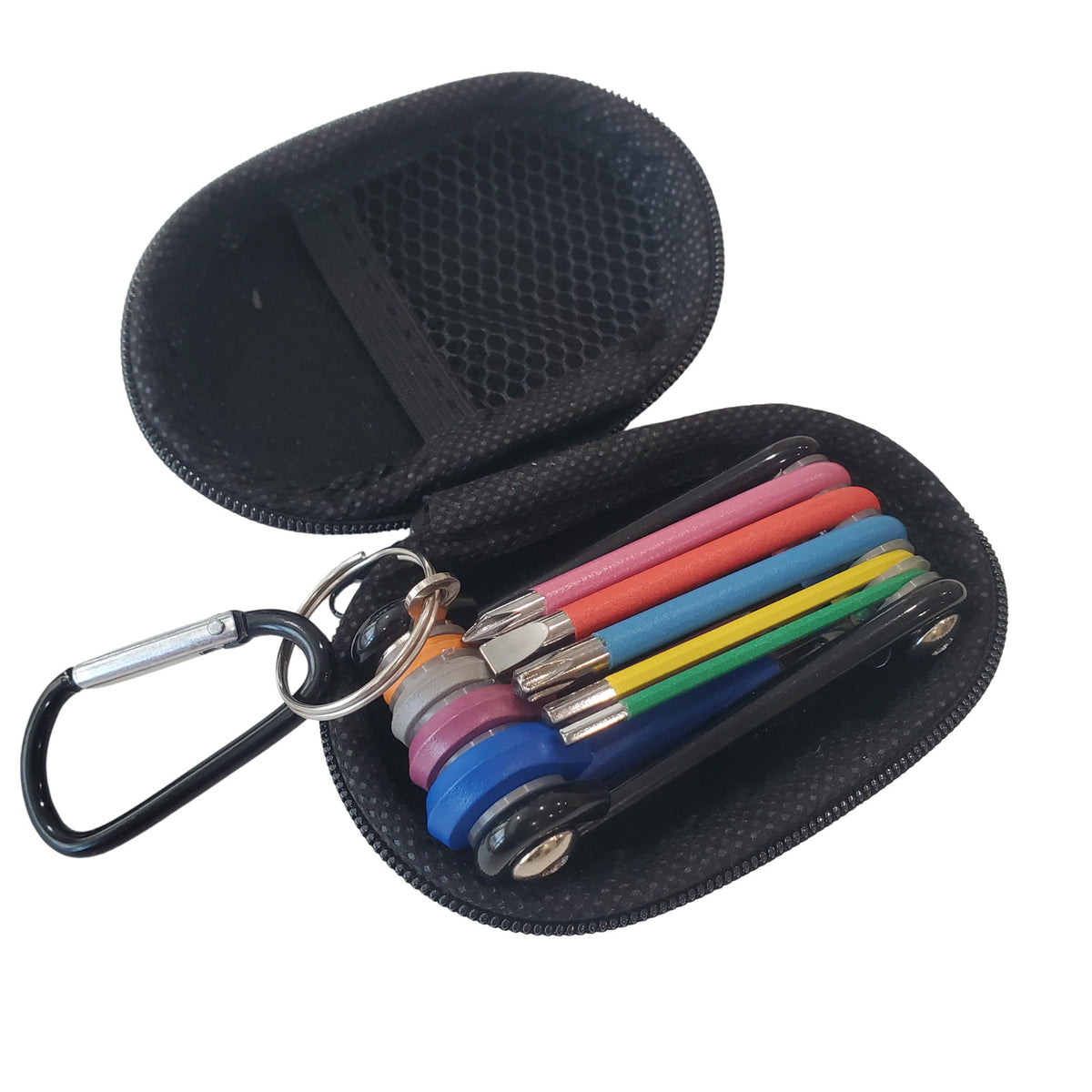 Colorful Rainbow Bicycle Multi-Tool Set with Torx and Allen Keys - Durable Cycling Wrench