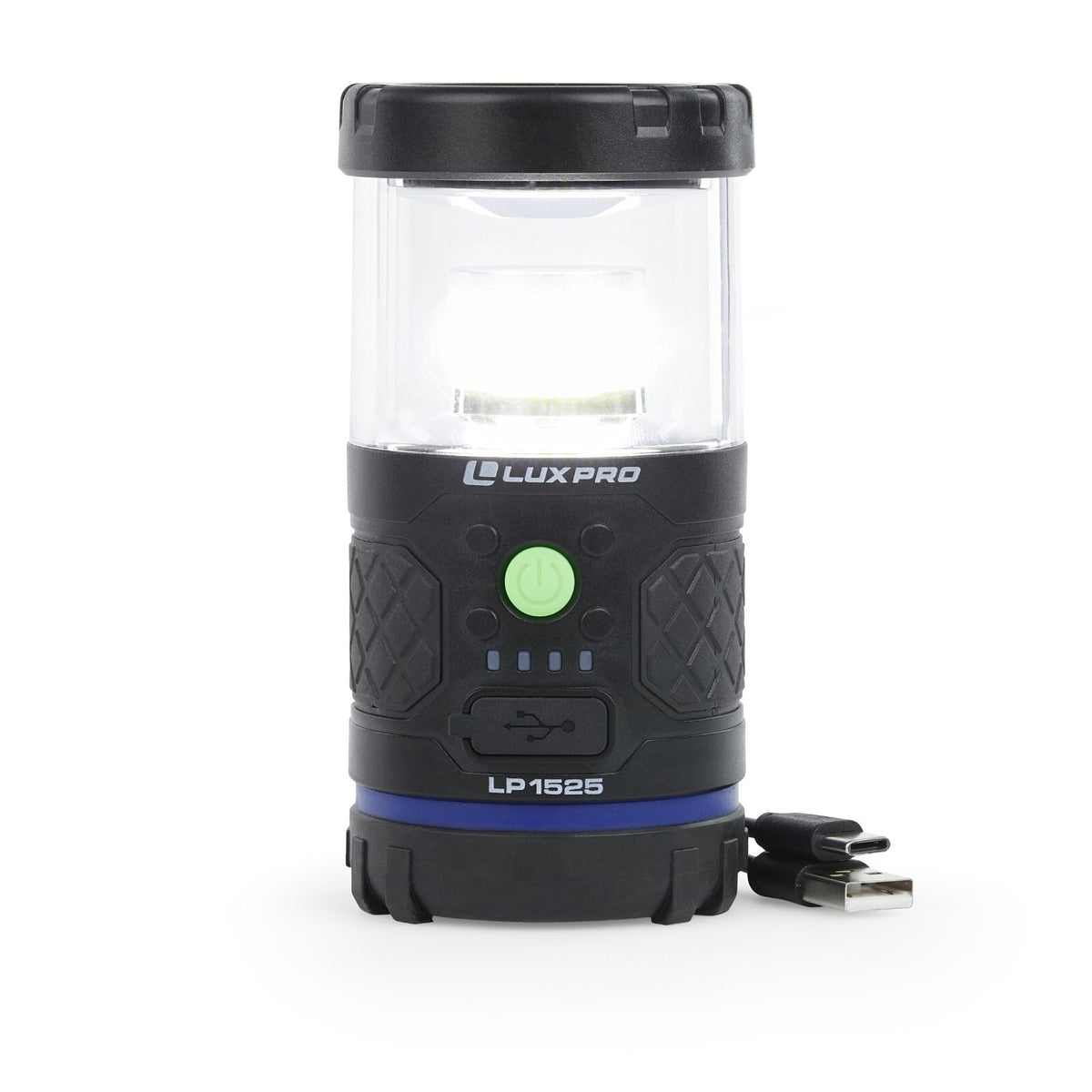 Waterproof Rechargeable LED Camping Lantern with USB-C, Magnetic Base