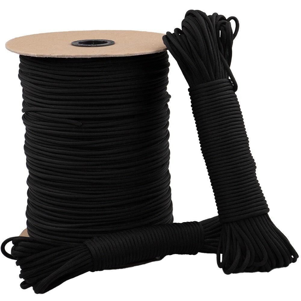 550 Paracord Utility Rope - 50FT to 1000FT Spools for Camping & Survival