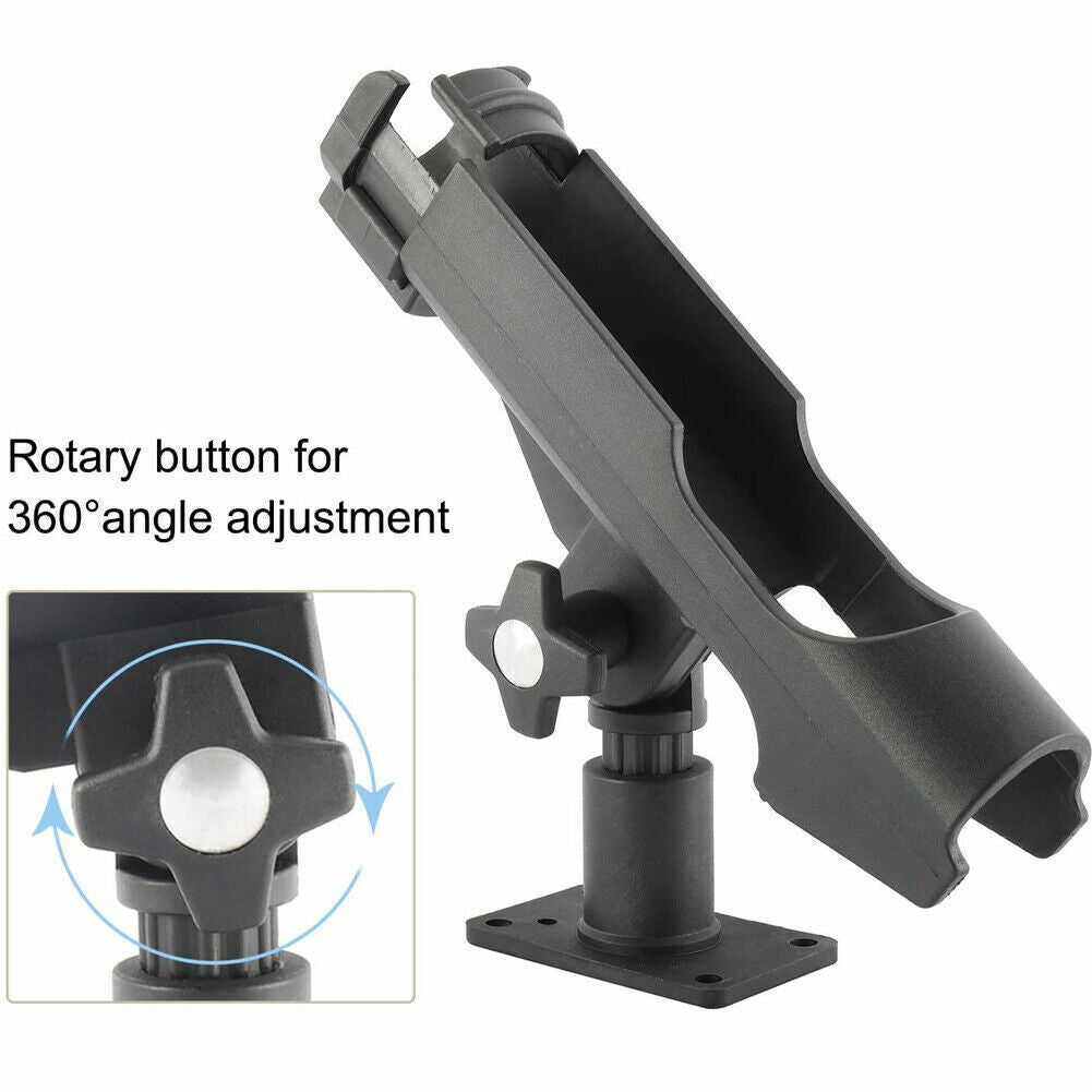Adjustable Boat Fishing Rod Holder Set - 4 Pack for Kayaks & Boats