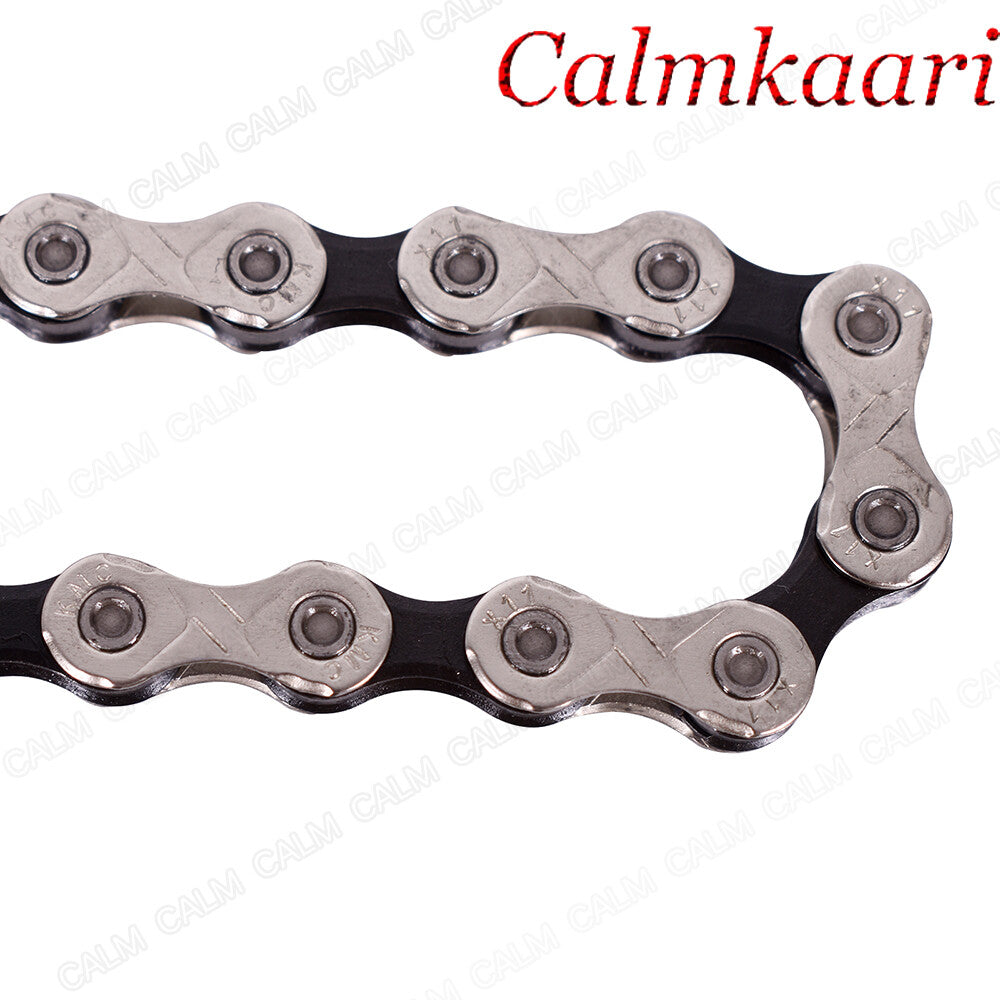 11-Speed Bike Chain - Durable 118 Links for Shimano SRAM Campy