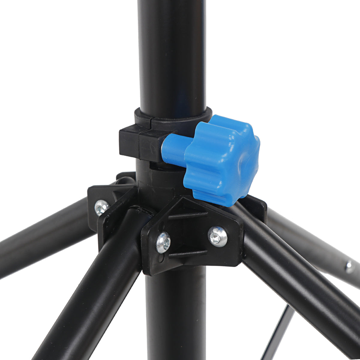 Adjustable Bicycle Repair Stand with Foldable Legs and Tool Tray