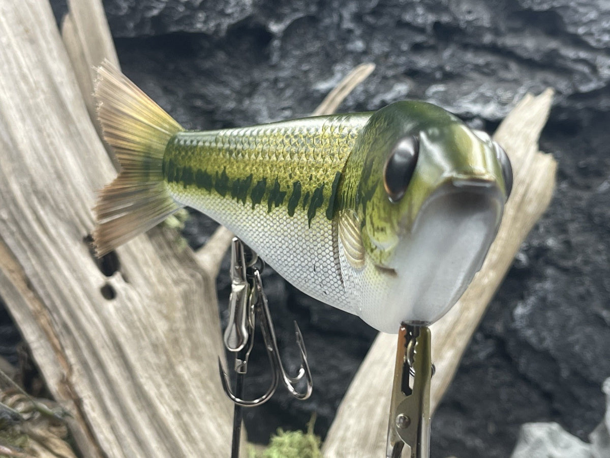 7-Inch Soft Plastic Fishing Bait Shad Lure - 2.4oz Glider Bait