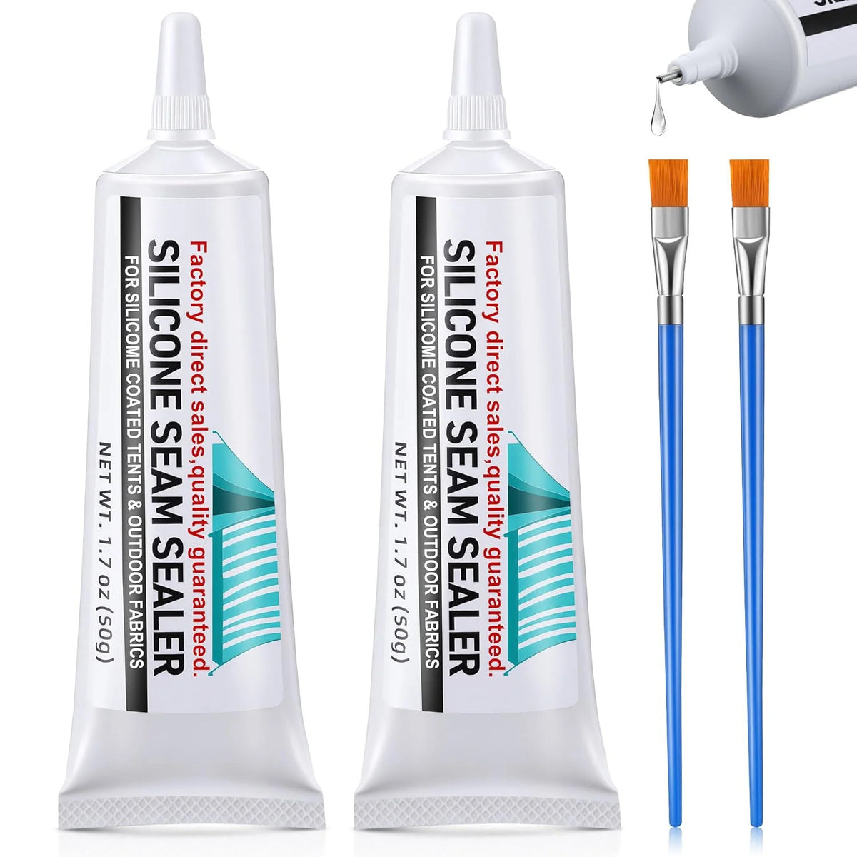 Waterproof Tent Seam Sealer Clear Sealant for Tents and Tarps 100ml