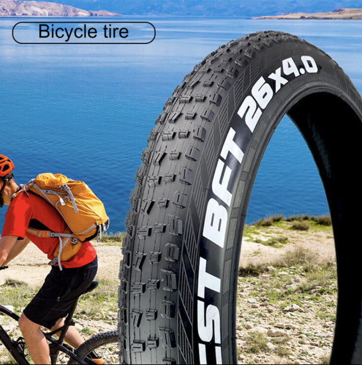 26x4 Inch Bicycle Fat Tire for Electric Bikes - CST BFT Snow Beach Tire