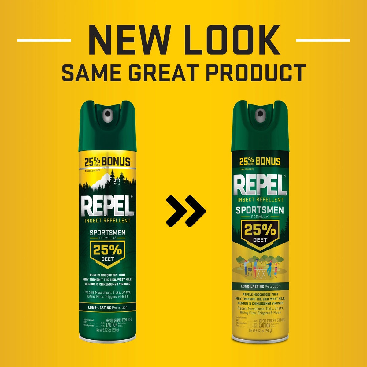 (2 Pack) Insect Repellent Spray with 25% DEET for Outdoor Activities - Bonus Aerosol