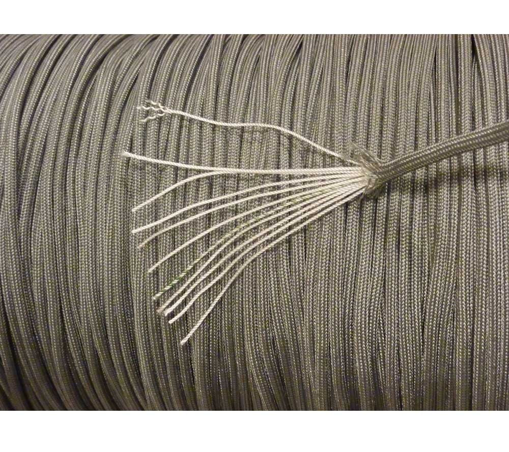 Mil-Spec 750 lbs Parachute Cord Nylon 100 ft with Military Certification