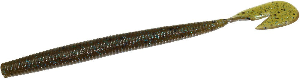 Fishing Soft Plastic Worms 6 Inch, 15 Pack - Salt-Impregnated Bait for Bass