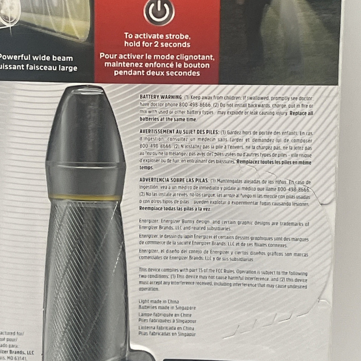600 Lumens LED Flashlight with MaxViz Technology, Aircraft Aluminum Body, Waterproof