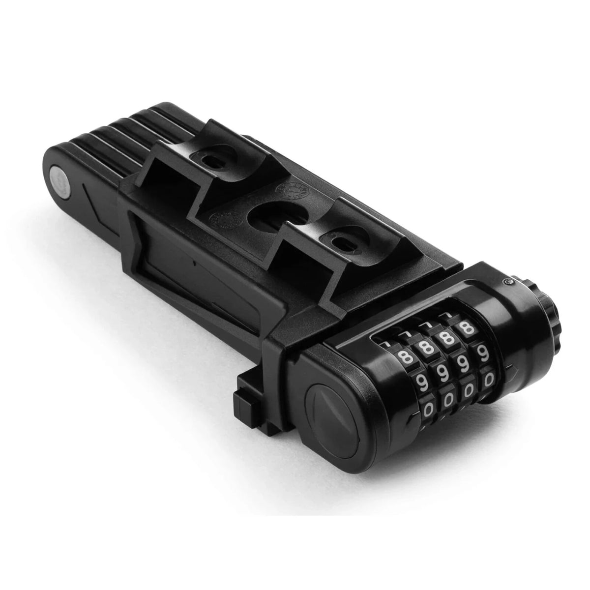 Heavy-Duty Folding Bicycle Lock with 4-Digit Combination, Rust-Proof Steel