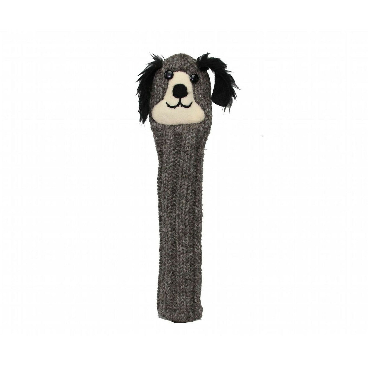 Golf Alignment Stick Cover Wool Animal Knit Golf Accessory Multiple Styles
