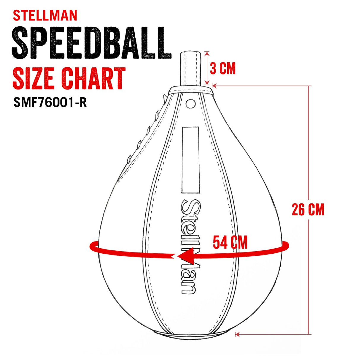 Speed Ball Boxing Punching Bag for MMA Muay Thai Training - USA Size