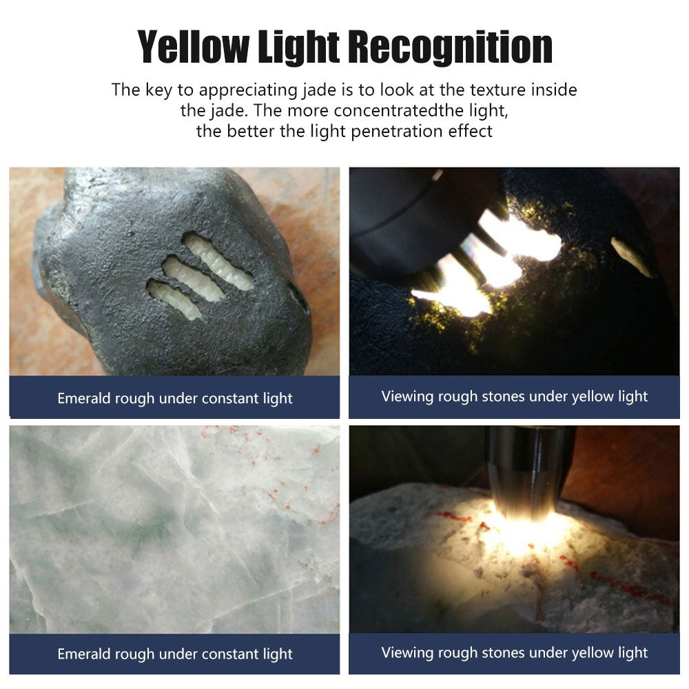 6 in 1 LED UV Jewelry Gemstone Flashlight for Jade Identification