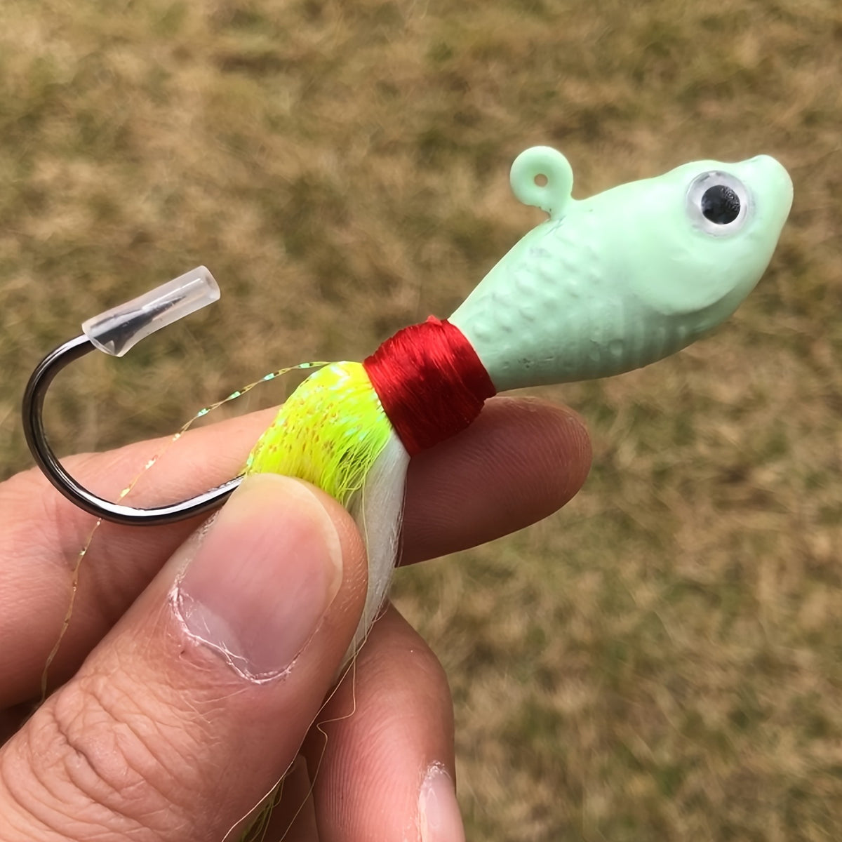5pcs Realistic Deer Hair Fishing Lures 28g Casting Sea Fishing Tackle