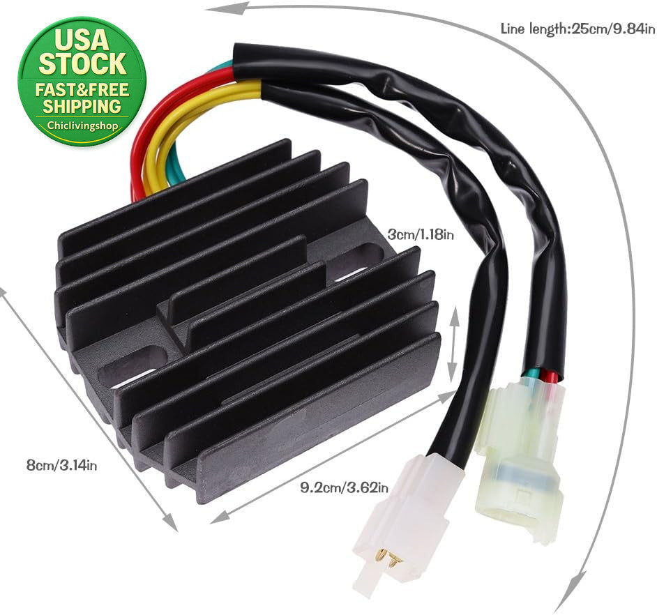 12V Voltage Regulator Rectifier for Arctic Cat ATV 375 400 500 Replacement